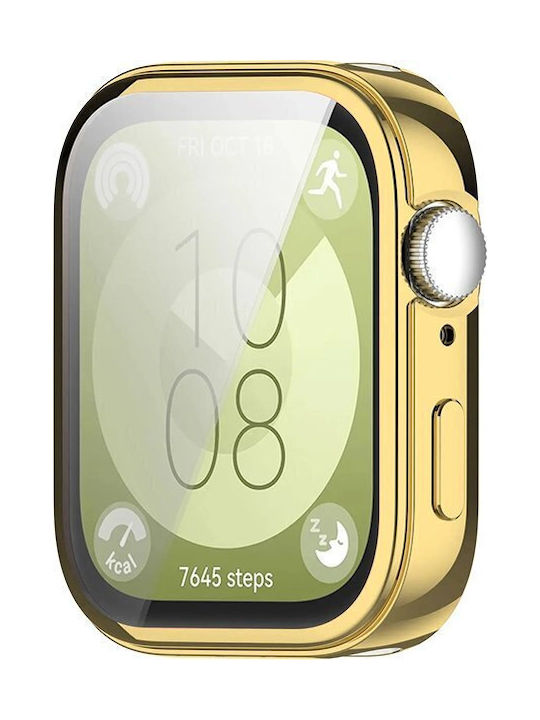 Tpu Hülle Huawei Watch Fit 3 4 4 Pro Gold Oem Tpu Hülle Huawei Watch Fit 3 4 4 Pro Gold Oem