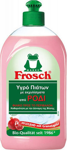 Frosch Βιολογικό Υγρό Πιάτων με Άρωμα Pomegranate 500ml