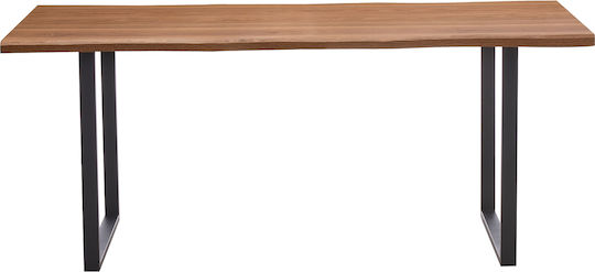 Τραπεζαρίας Σκούρο Ακακία/μαύρο 180x90x75εκ. Τραπεζαρίας Σκούρο Ακακία/μαύρο 180x90x75εκ.