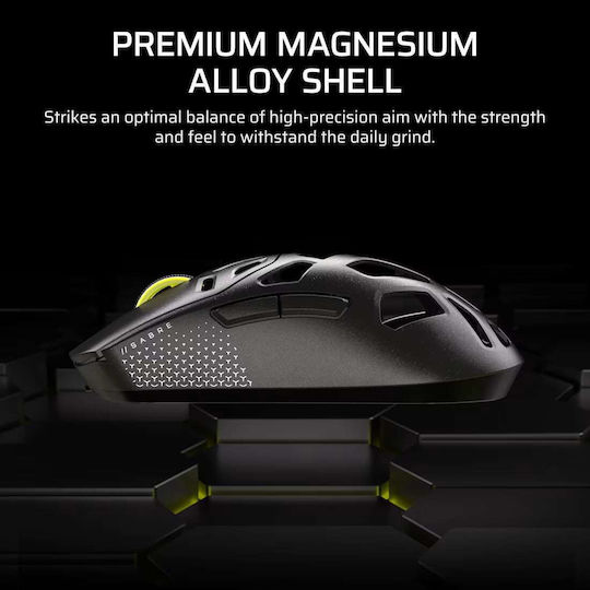 Corsair Sabre V2 Pro MG Ασύρματο Gaming Ποντίκι 33000 DPI Μαύρο