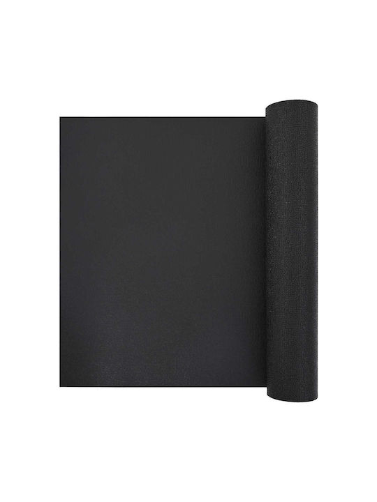 vidaXL Black Gym Towel 120x60cm