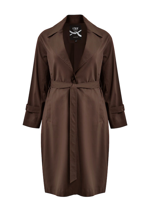 Women's Brown Trench Coat