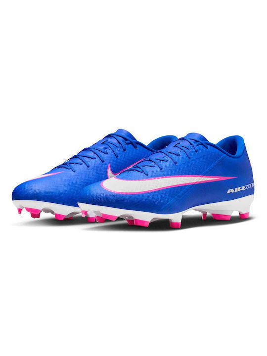 Nike Mercurial Football Shoes with Cleats FG/MG Blue