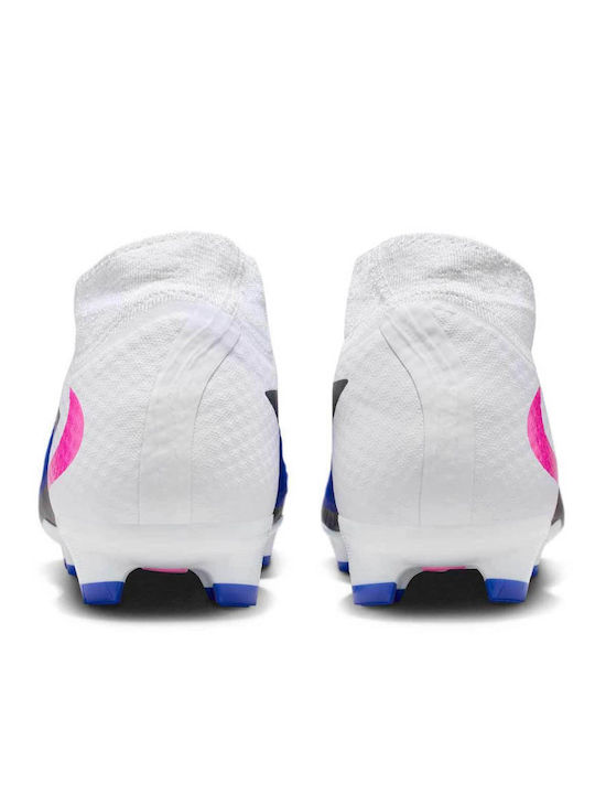 Nike Phantom Ποδοσφαιρικά Παπούτσια με Τάπες Μπλε