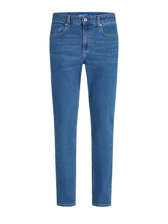 Men's Jeans Pants with Slim Fit Blue