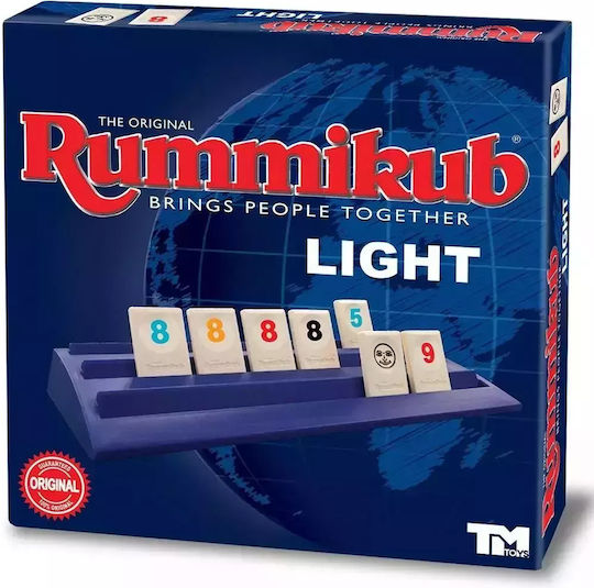 Joc de Societate Rummikub Light pentru 2-4 Jucători 7+ Ani