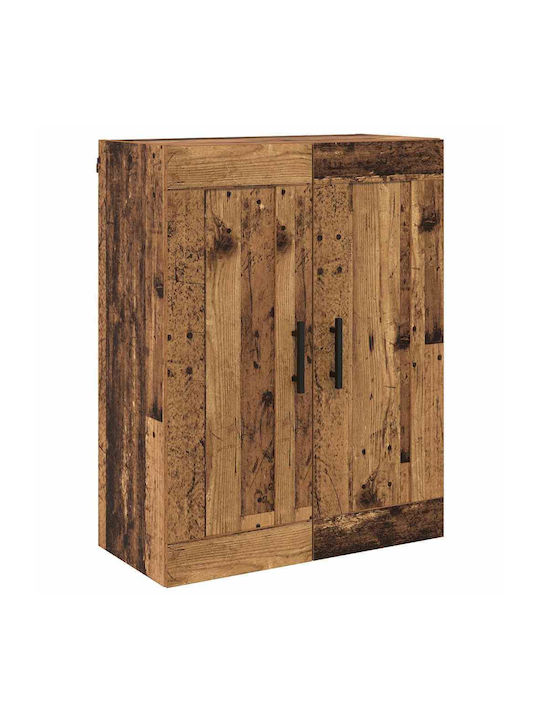 Βιβλιοθήκες Highboard Παλιό Ξύλο (2τμχ) 69.5x34x180εκ.