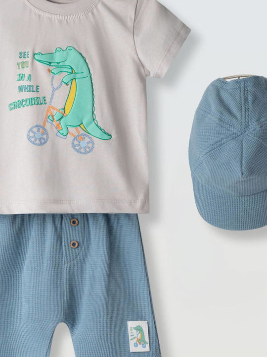 Kids' Set with Shorts Summer 2pcs Ice