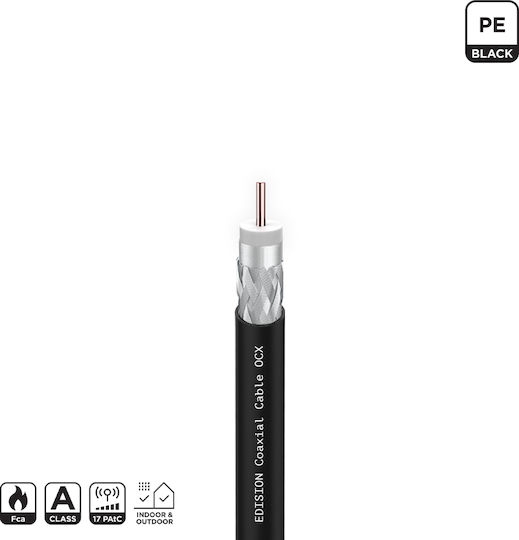 Edision Coaxial Cable 1m 26-05-0053 1 Piece