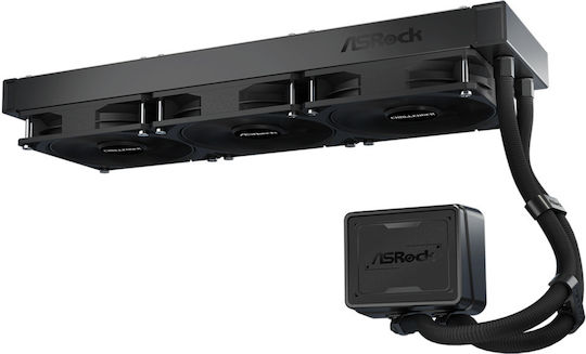 ASRock Challenger Pure 360 Water Cooling System AIO CPU With 3 Fans 120mm And RGB Lighting