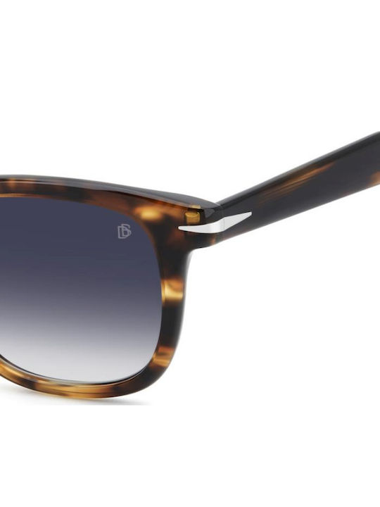 David Beckham Unisex Γυαλιά Ηλίου με Μπλε Σκελετό και Μπλε Φακό DB 1221/S EX4/08
