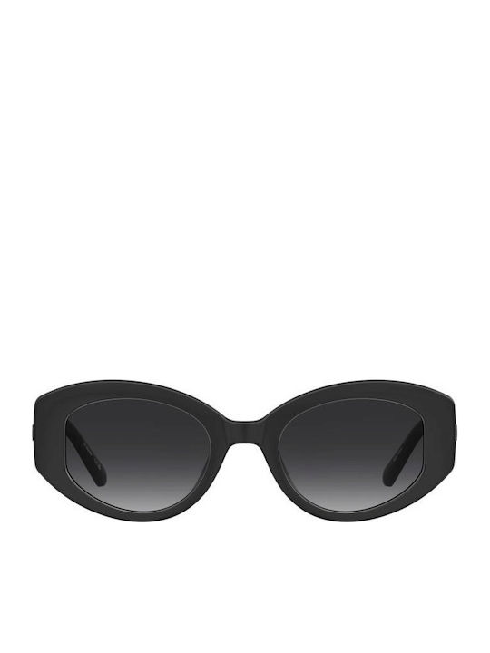Moschino Sunglasses with Horn-Rimmed Frame Moschino Sunglasses with Horn-Rimmed Frame