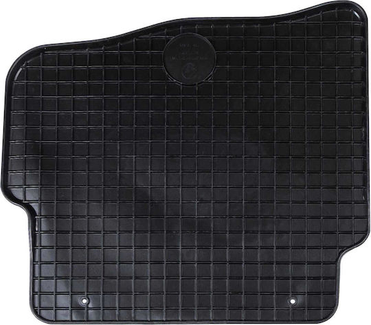vidaXL Set Front and Back Car Mats 4 Pieces for Volkswagen Polo 2010 2009 Black