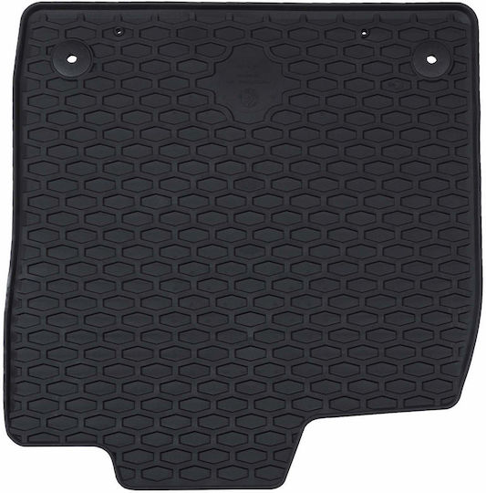 vidaXL Set Front and Back Car Mats 4 Pieces for Skoda Enyaq Audi e-tron 2022 Black