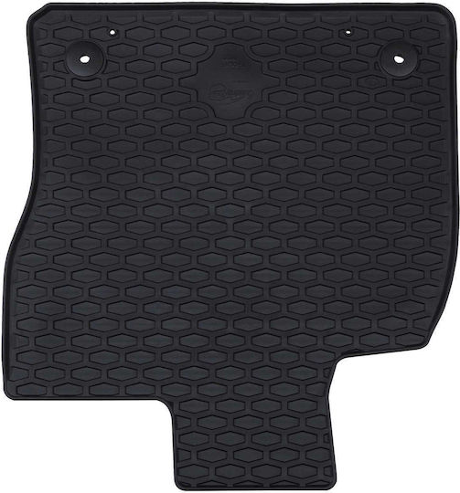 vidaXL Set of Front and Rear Mats 4pcs for Mini Cabrio Volkswagen T-Roc 2019 Black