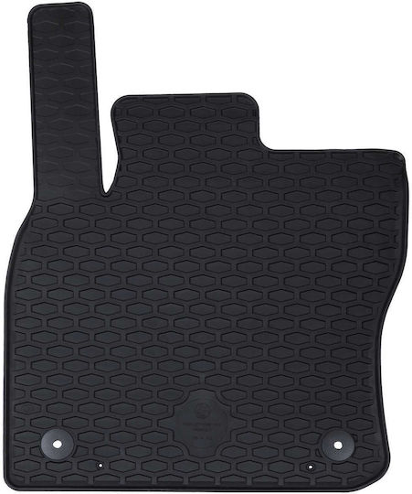 vidaXL Set of Front and Rear Mats 4pcs for Volkswagen Tiguan / Touran 2015-2023 Black