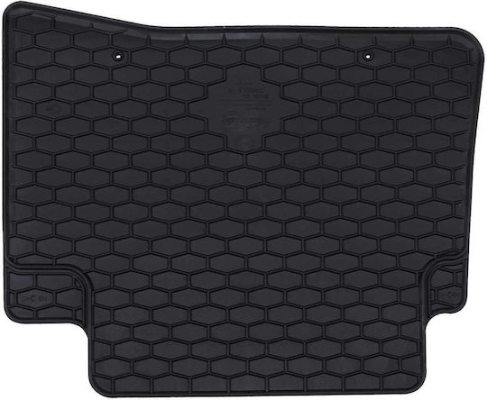 vidaXL Set Front and Back Car Mats 4 Pieces for Toyota Corolla 2019 Black