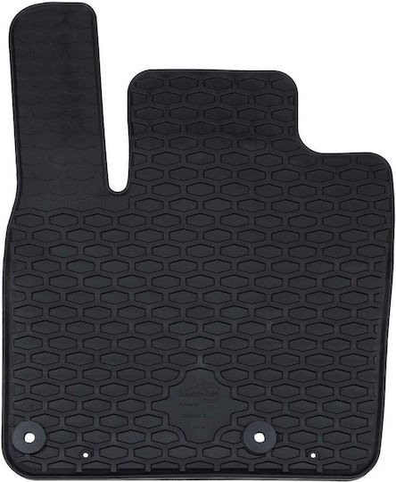vidaXL Set of Front and Rear Mats 4pcs for Nissan Qashqai 2021 Black
