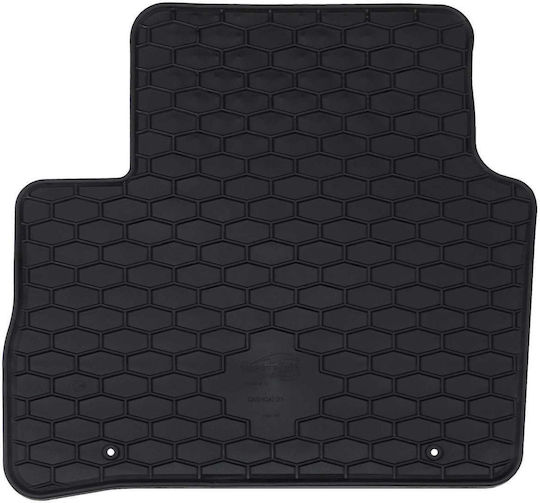 vidaXL Set of Front and Rear Mats 4pcs for Nissan Qashqai 2021 Black