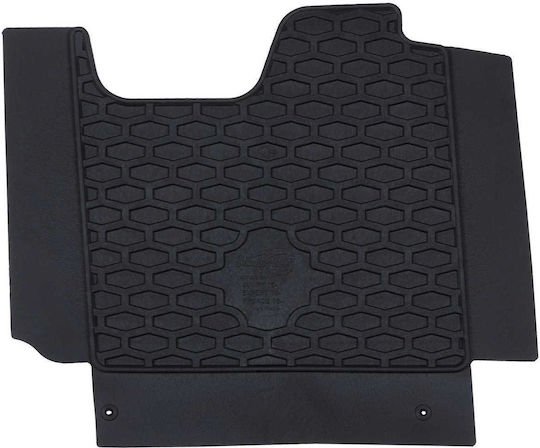 vidaXL Front Mats 3pcs for Peugeot Expert Opel Vivaro Fiat Scudo Toyota Proace Citroen Jumpy Black