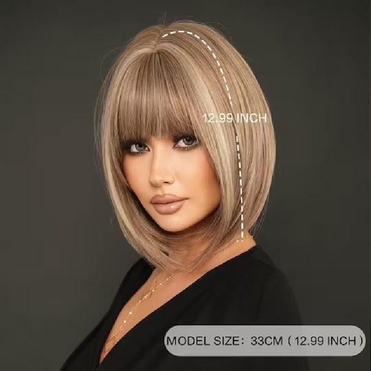 Animis Beauty Perucă cu Păr Sintetic 33cm