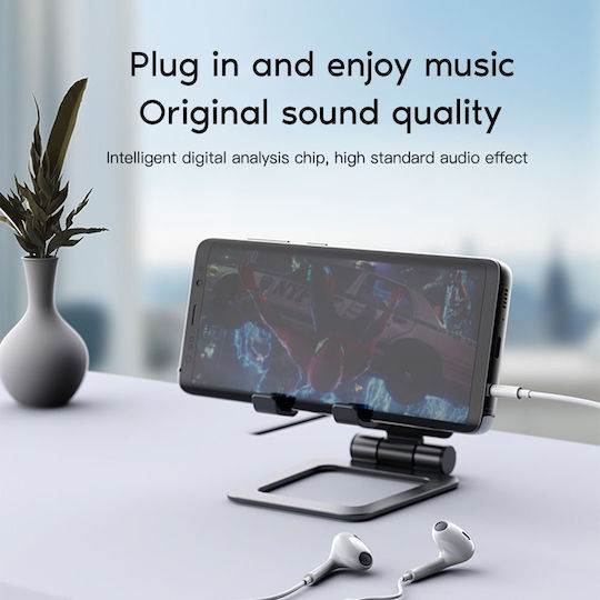 Yesido YH39 Handsfree cu două căști cu mufă 3.5mm Alb
