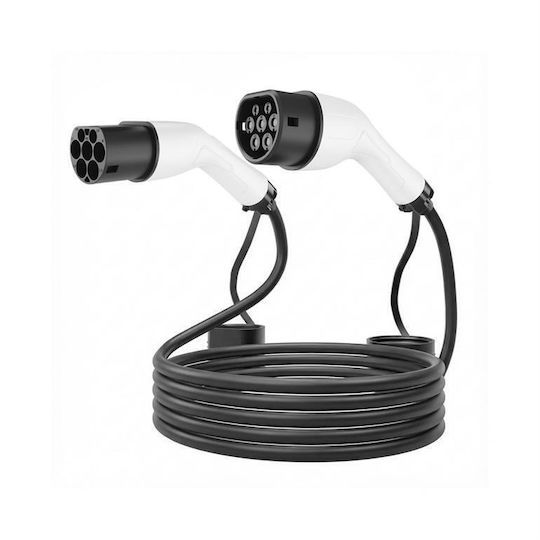 Energenie Charging Cable Type 2 16a 1-phase 3.7 Kw 4m Ev-t2mf-3.7kw-4m