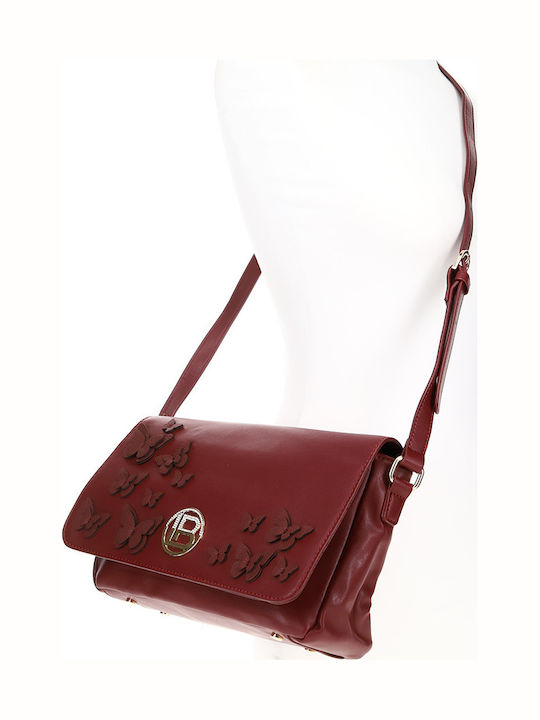 Дамска Чанта През Рамо Бордо