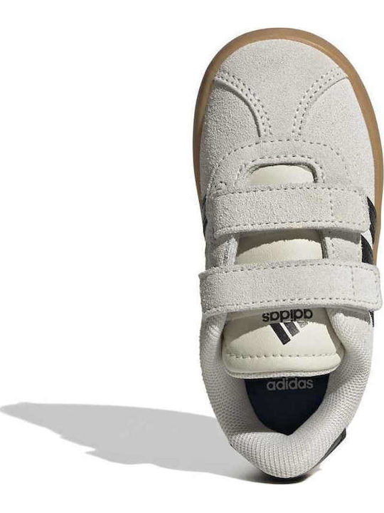 Vl Court 3.0 Cf Kids Sneakers With Hoop & Loop Closure Beige