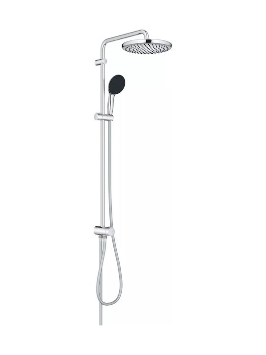 Grohe Coloană de duș fără Baterie Argintiu Grohe Coloană de duș fără Baterie Argintiu