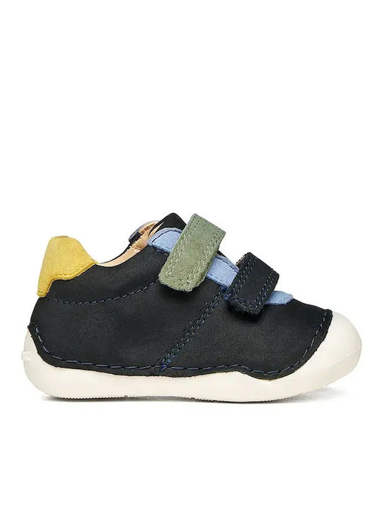B Tutim Kids Sneakers Anatomic with Scratch Blue