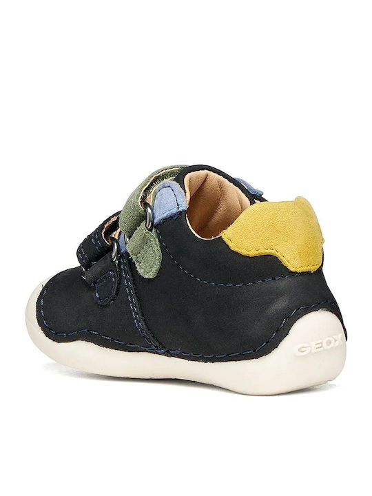 B Tutim Kids Sneakers Anatomic with Scratch Blue