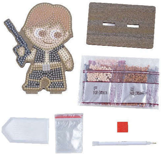 Diamond Embroidery Kit Craft Buddy Crystal Art Buddies Han Solo 7 Pieces