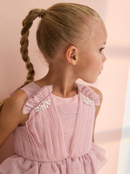 Children's Dress Tulle Pink