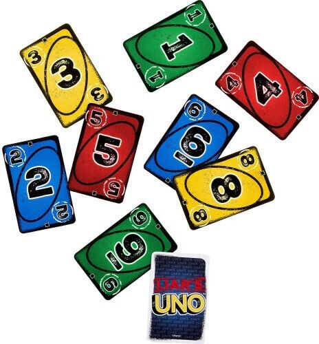 Настолна игра Uno Liars за 2-6 играчи 7+ години (EN) Mattel