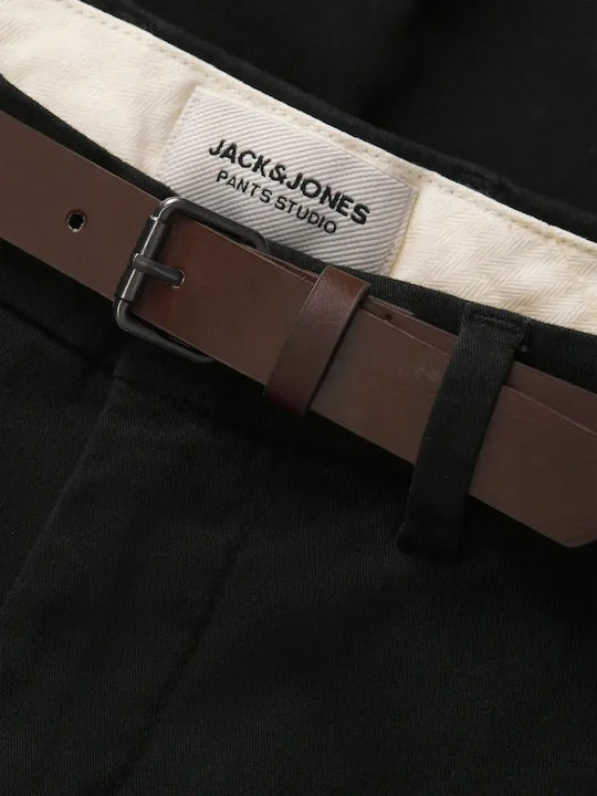Men's Chino Trousers Regular Fit Black