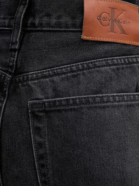 High Rise Women's Jean Pants in Slim Fit Black