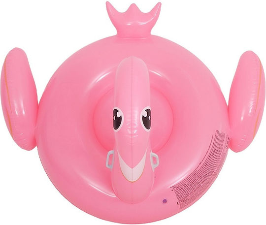 Flamingo Saltea Gonflabilă Ride On Pentru Plajă Flamingo Roz 155x115cm