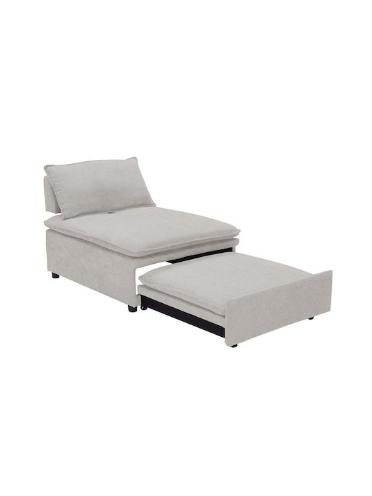 Frannie Πολυθρόνα Κρεβάτι Μπεζ 94x114x45cm