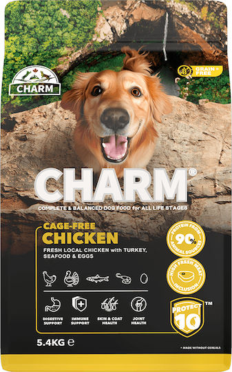 Charm 0.34kg Dry Food for Dogs with Chicken, Turkey, Poultry and Meat