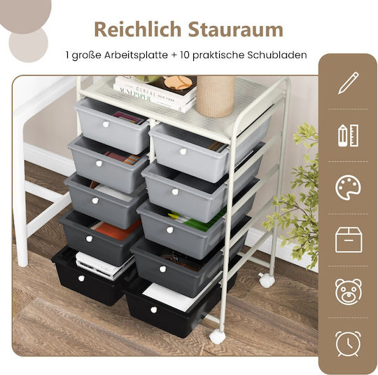Storage Drawer Metal Chest