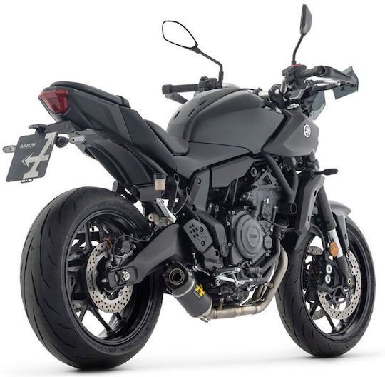 Arrow Full System Exhaust Aluminium Dark Thunder Yamaha Mt-07 '25 71095akn.alum Dark