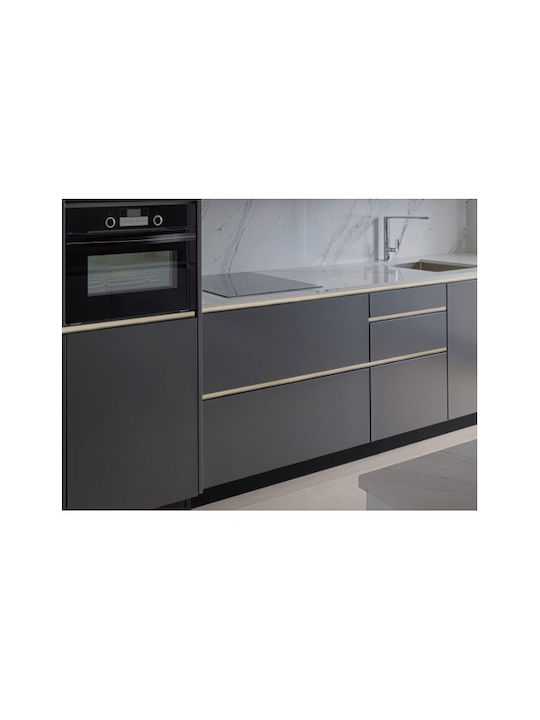 Προφιλ Gola J Ανω Παγκου Emuca 3900mm Ασημί