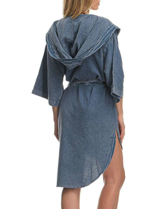Sunday Habits Women's Beachwear Blue Caftan