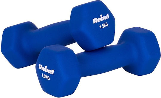 Rebel Βαράκι Εξάγωνο από Νεοπρένιο 1 x 1.5kg