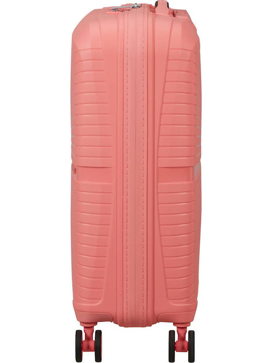 American Tourister Airconic Cabin Hard Travel Suitcase Solar Pink with 4 Wheels