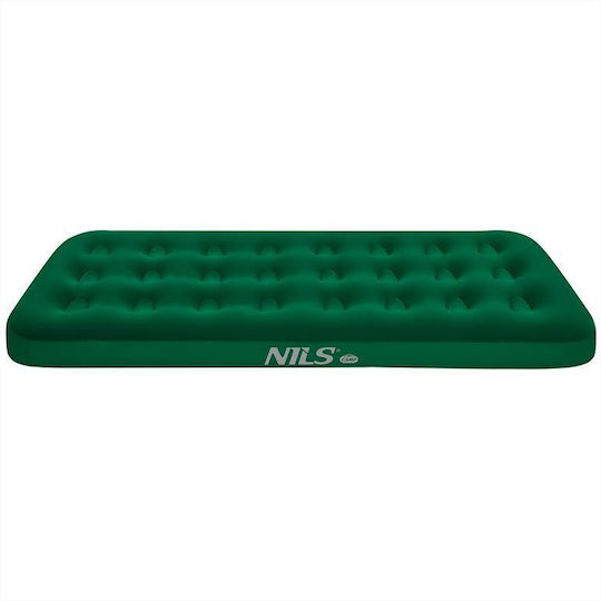 Nils Φουσκωτό Στρώμα Ύπνου Μονό 191x73x22εκ. Πράσινο