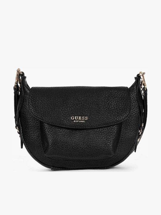 Damen Flap Handtasche Schwarz HWBG9501190
