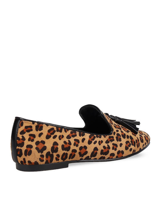 Γυναικεία Loafers σε Καφέ Χρώμα