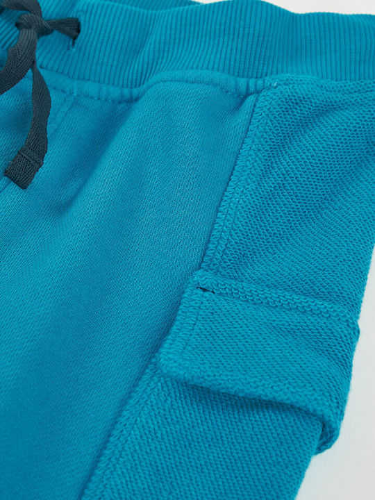 Șort/Salopetă Copii din Material Textil Turquoise